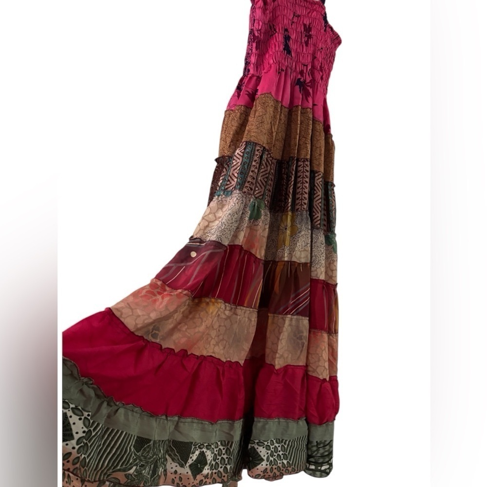 Junglee Billee Smocked Maxi NWT